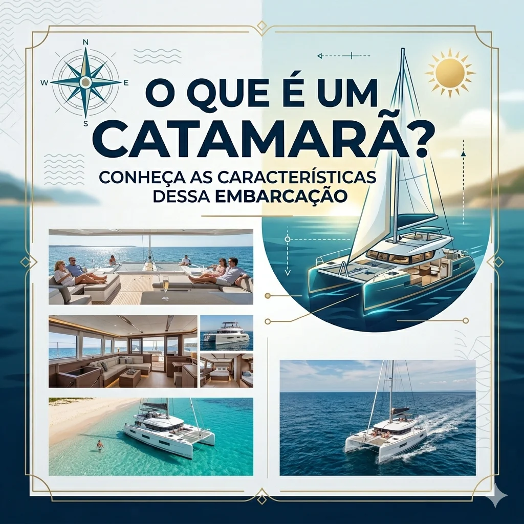 O que é um catamarã? Conheça as características dessa embarcação