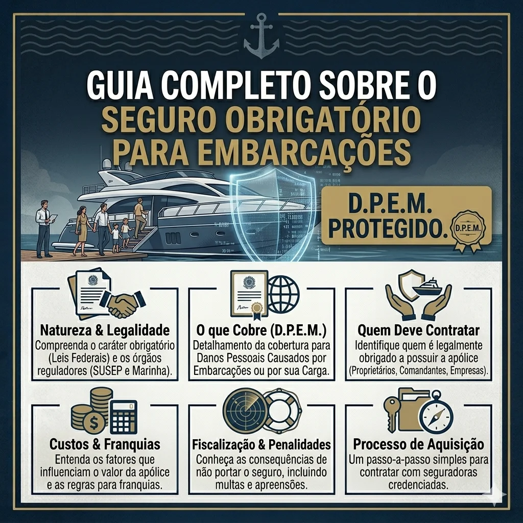 Guia Completo Sobre o Seguro Obrigatório Para Embarcações