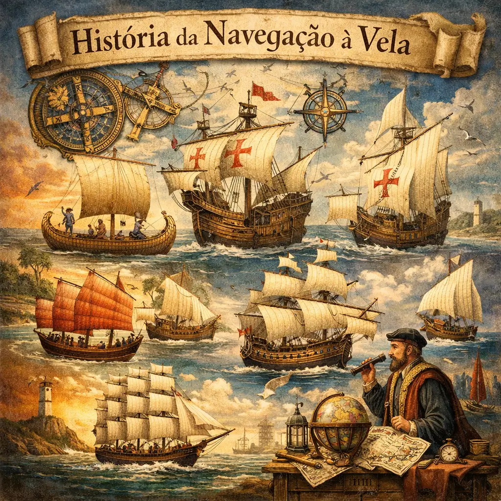 História da navegação a vela