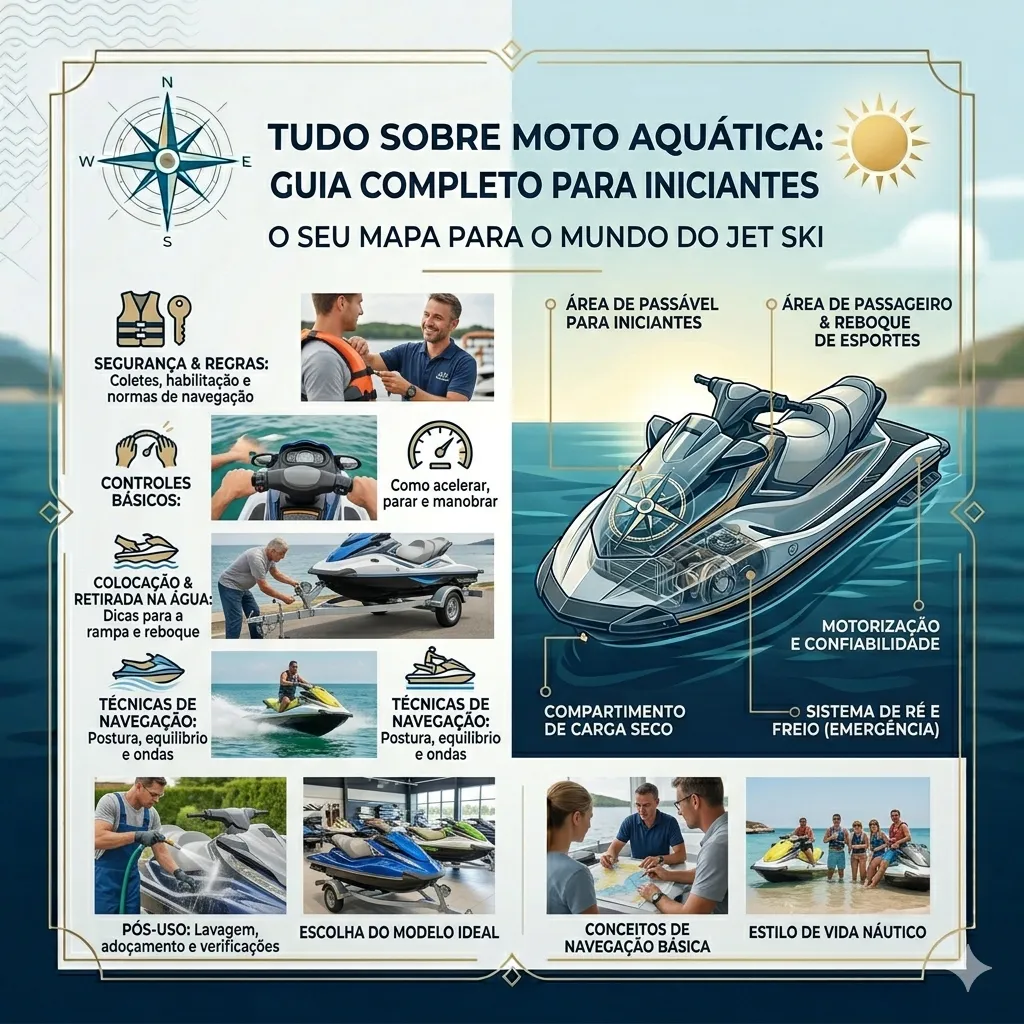 Tudo sobre moto aquática: guia completo para iniciantes
