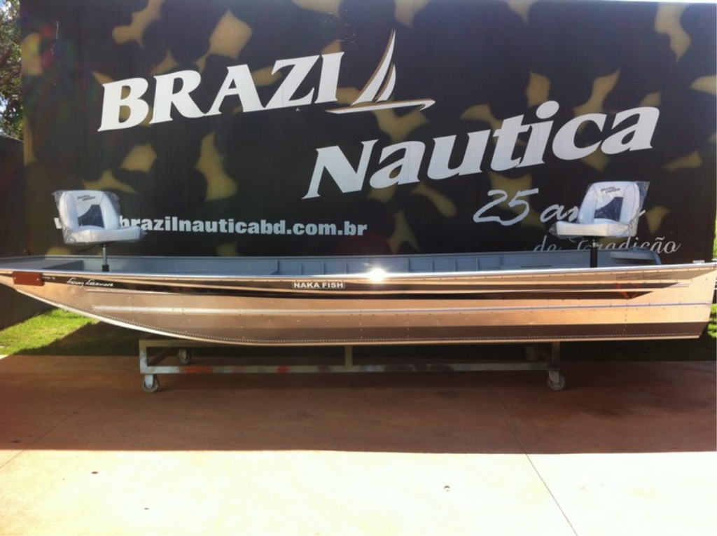 Barco de aluminio Naka Fish - Brazil Náutica Ficha técnica fotos video
