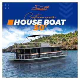 HOUSEBOAT 35 à 53 pés 
