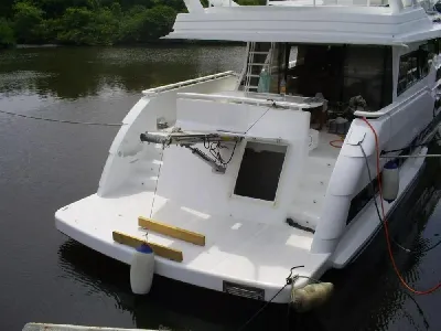 Clique para visualizar Passarela hidráulica telescópica inox para lanchas