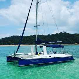 Catamarã Baia 9.0, multicasco 29 pés