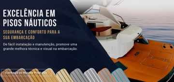 Pisos náuticos em EVA Jett Deck  