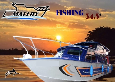LANCHA MALLOY FISHING 34.5 T/R