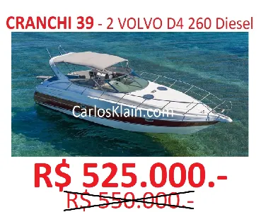 Clique para visualizar CRANCHI ENDURANE 39 R$ 525.000.-