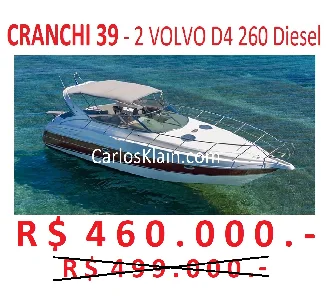 Clique para visualizar CRANCHI ENDURANE 39 R$ 460.000.-