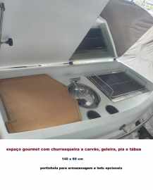 Espaço gourmet p/ lanchas 
