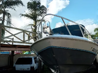 Guarda-mancebo para-brisa churrasqueira escada  