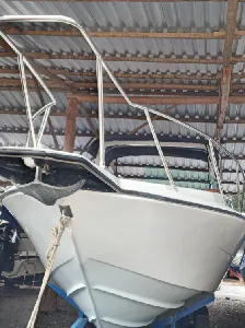 Guarda-mancebo para-brisa churrasqueira escada  