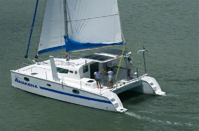 Veleiro catamarã Bate Vento modelo BV 36