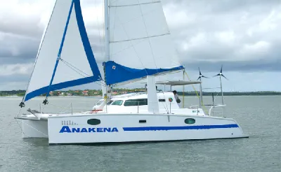Veleiro catamarã Bate Vento modelo BV 36