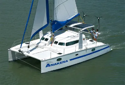 Veleiro catamarã Bate Vento modelo BV 36