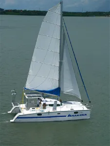 Veleiro catamarã Bate Vento modelo BV 36
