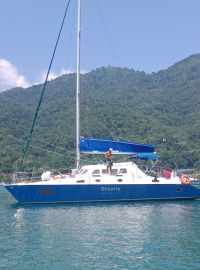 Catamarã modelo Kelly 37' - Projeto Derek Kelsall 