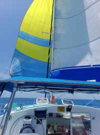 Catamarã modelo Kelly 37' - Projeto Derek Kelsall 