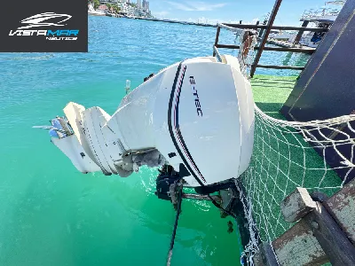 Clique para visualizar Catamarã - Balsa 28 pés 2022 com Evinrude 115hp