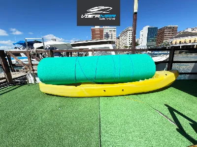 Clique para visualizar Catamarã - Balsa 28 pés 2022 com Evinrude 115hp