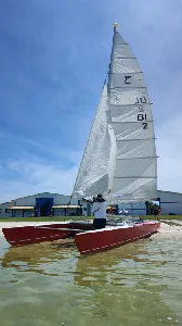 Clique para visualizar Catamarã da classe Tornado