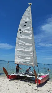 Clique para visualizar Catamarã da classe Tornado