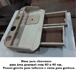 Clique para visualizar MESAS PARA BARCOS