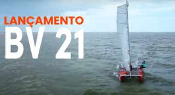 Veleiro Bate Vento BV 21 sem cabine 
