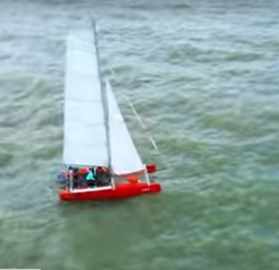 Veleiro Bate Vento BV 21 sem cabine 