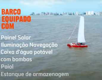 Veleiro Bate Vento BV 21 sem cabine 