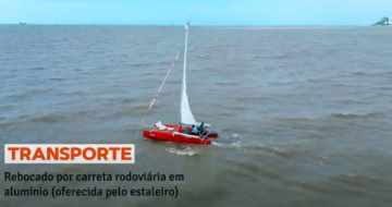 Veleiro Bate Vento BV 21 sem cabine 