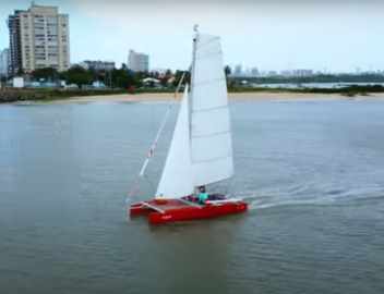 Veleiro Bate Vento BV 21 sem cabine 