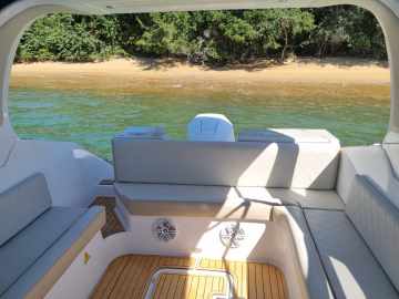 Lancha Real 285 motor de popa Mercury 250hp