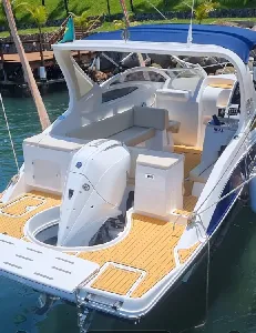 Clique para visualizar Lancha Real 285 motor de popa Mercury 250hp