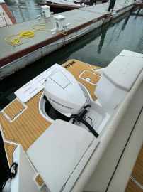 Barco novo 2025 com motor de popa - Mercury 250hp