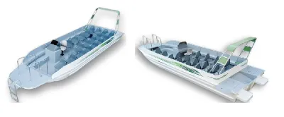 Clique para visualizar Barcos alumínio MetalBoat - pesca, lazer e turismo