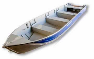 Bote de pesca em duralumínio MetalBoat   
