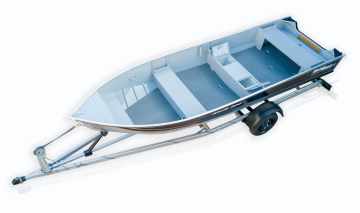 Bote de pesca em duralumínio MetalBoat   
