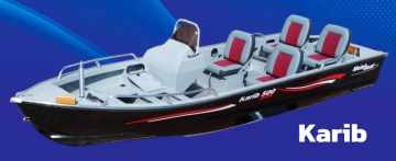 Bote de pesca em duralumínio MetalBoat   