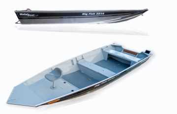Bote de pesca em duralumínio MetalBoat   