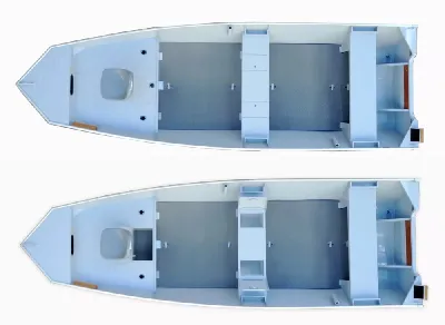 Clique para visualizar Bote de pesca em duralumínio MetalBoat