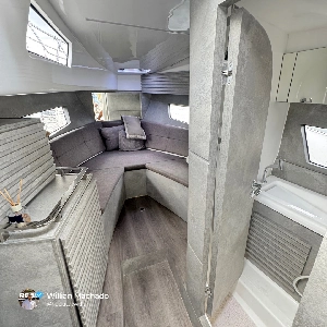 Real 35 Cabriolet parelha de popa Mercury zero