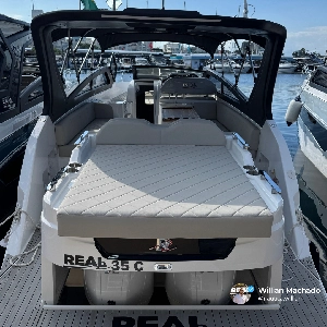 Real 35 Cabriolet parelha de popa Mercury zero