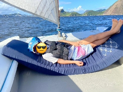 Clique para visualizar Veleiro Pomar Cat 20" Catamarã Cabinado