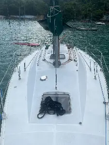 CAL 9.2 com poita na Ribeira Ubatuba