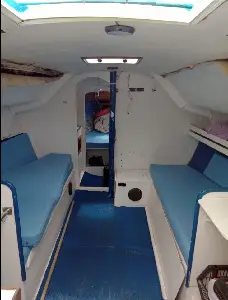 CAL 9.2 com poita na Ribeira Ubatuba