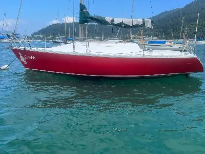 CAL 9.2 com poita na Ribeira Ubatuba