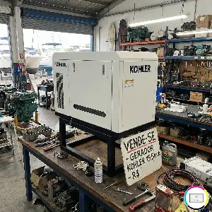 Gerador Kohler 15.5 kVA Silencioso para lanchas