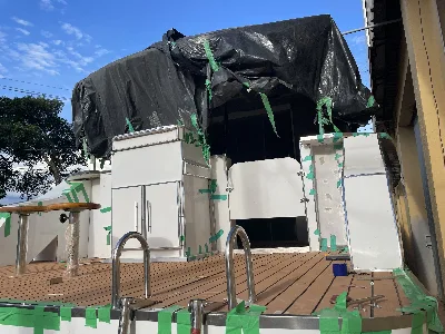 vendo trawler 40 pés em fase de término 