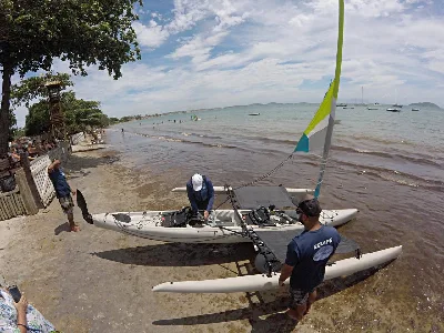 Clique para visualizar Caiaque a Vela Hobie Mirage Tandem Island