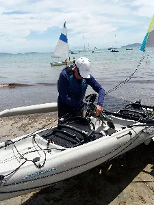 Clique para visualizar Caiaque a Vela Hobie Mirage Tandem Island